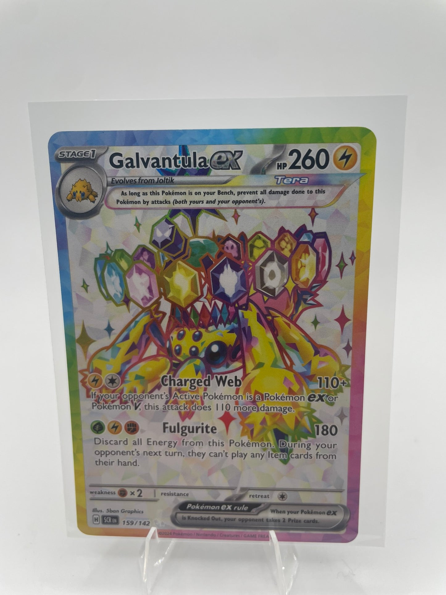 Galvantula ex - 159/142 - SV07: Stellar Crown (SV07)
