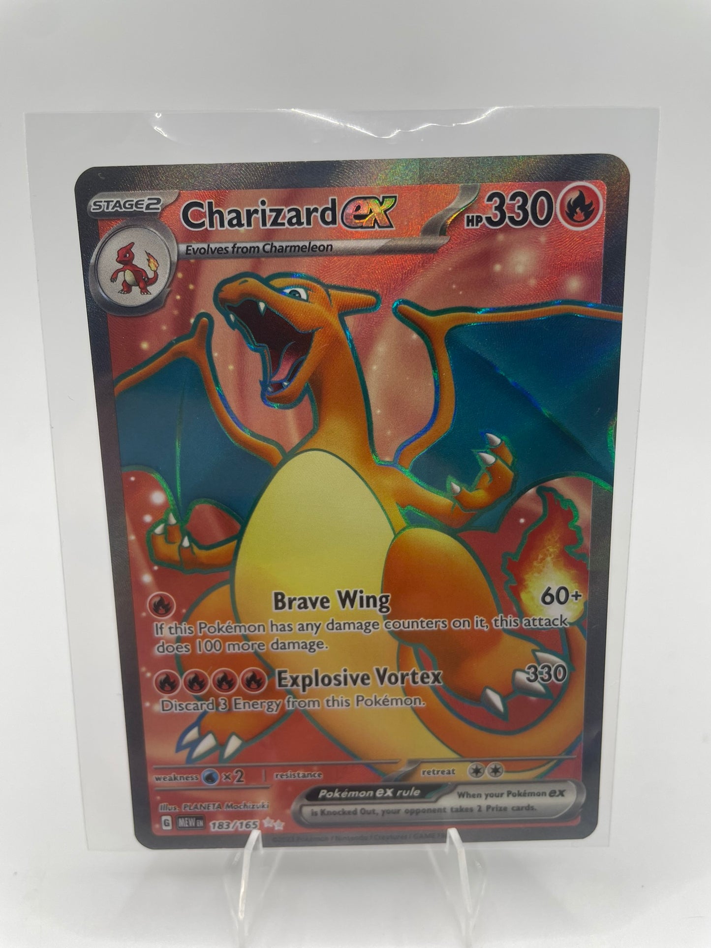 Charizard ex - 183/165 - SV: Scarlet & Violet 151 (MEW)